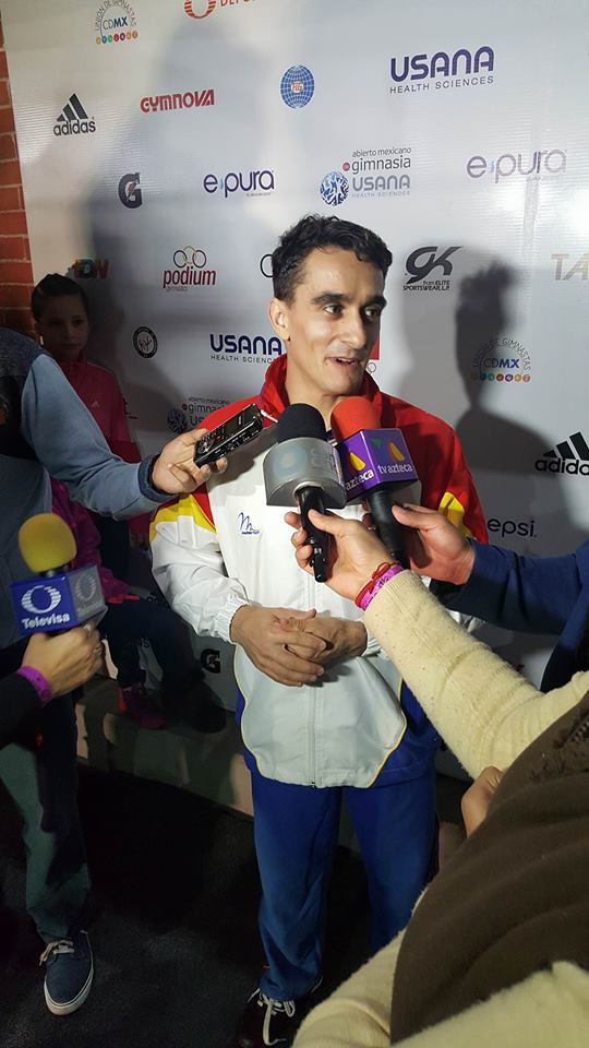 Marian Dragulescu en el Abierto Mexicano de Gimnasia