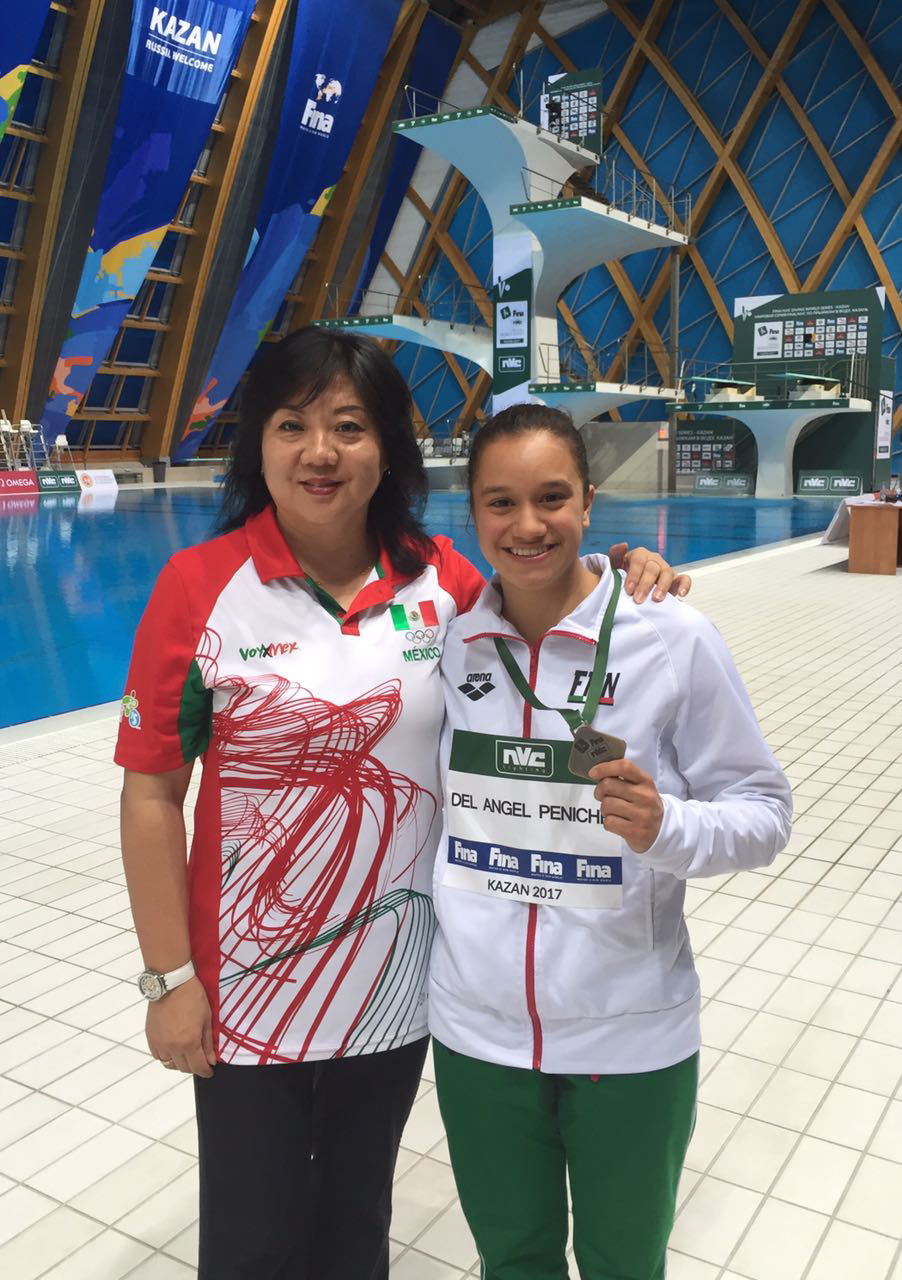 Ma Jin y Viviana del Angel