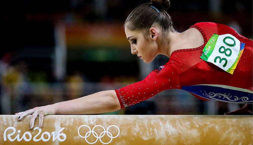 Aliya Mustafina (Foto por Getty images)