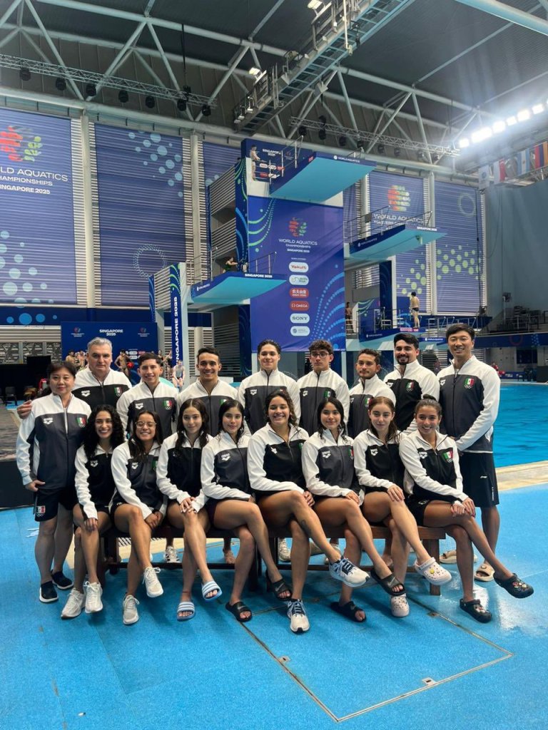 Equipo mexicano de clavados, Campeonato Mundial Singapur 2025