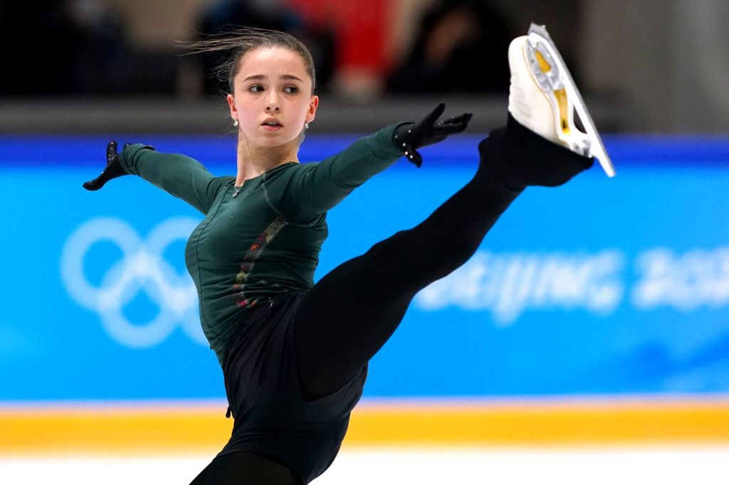 Kamila Valieva en los Juegos Olímpicos de Beijing 2022